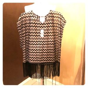 Romeo & Juliet Couture top NWT
